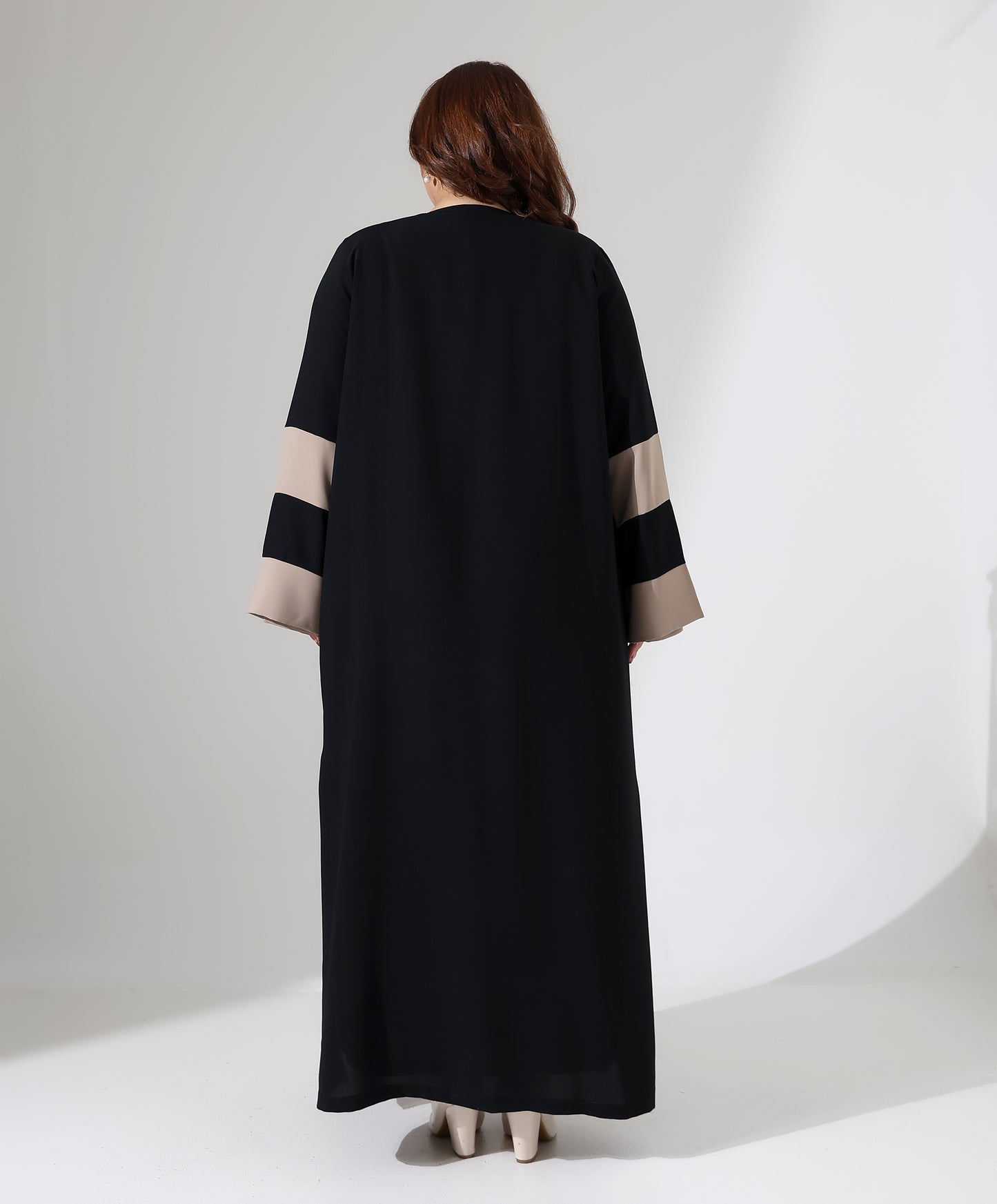 Feines zweiteiliges Abaya-Set