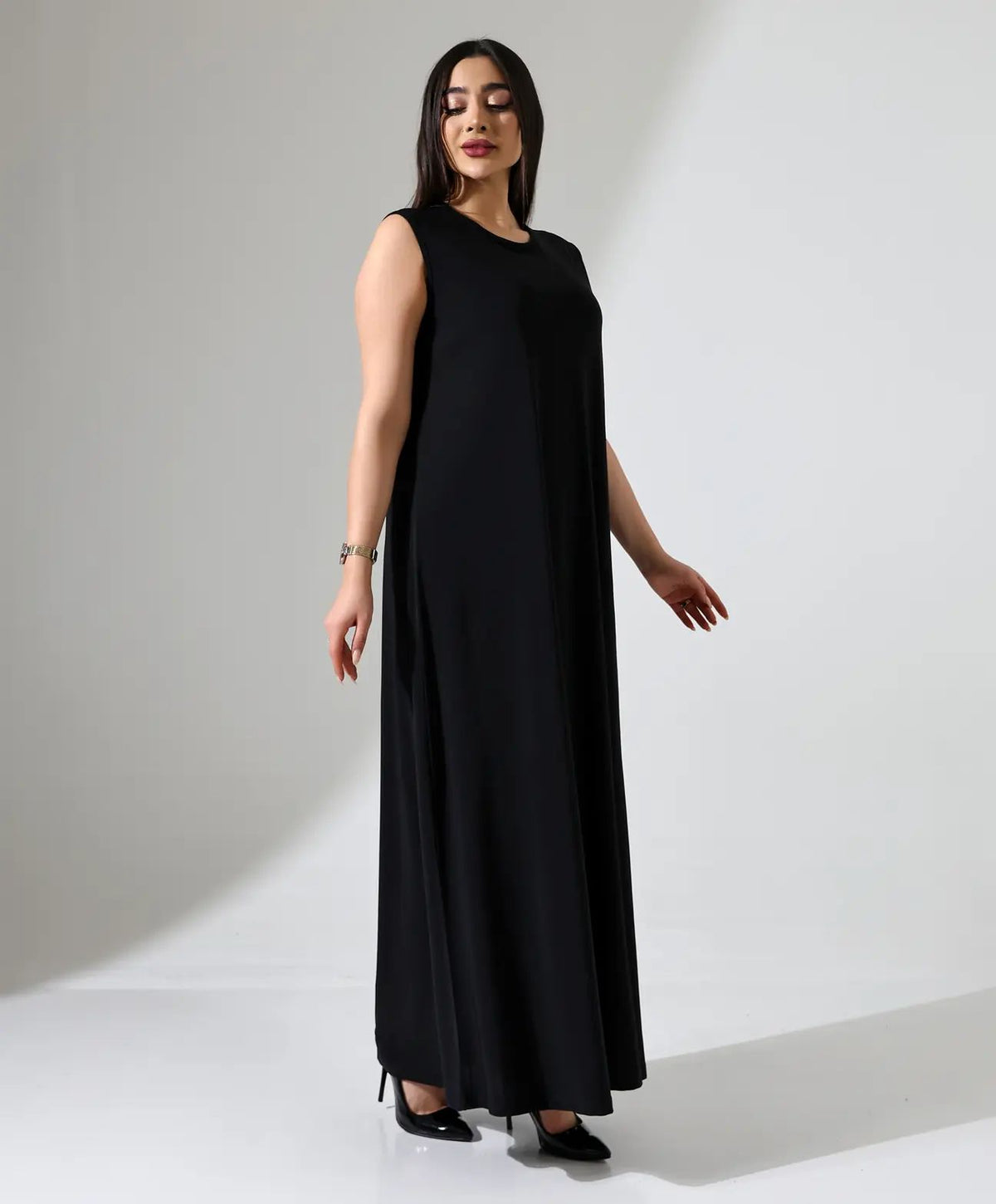 Ärmelloses Stretch-Kleid