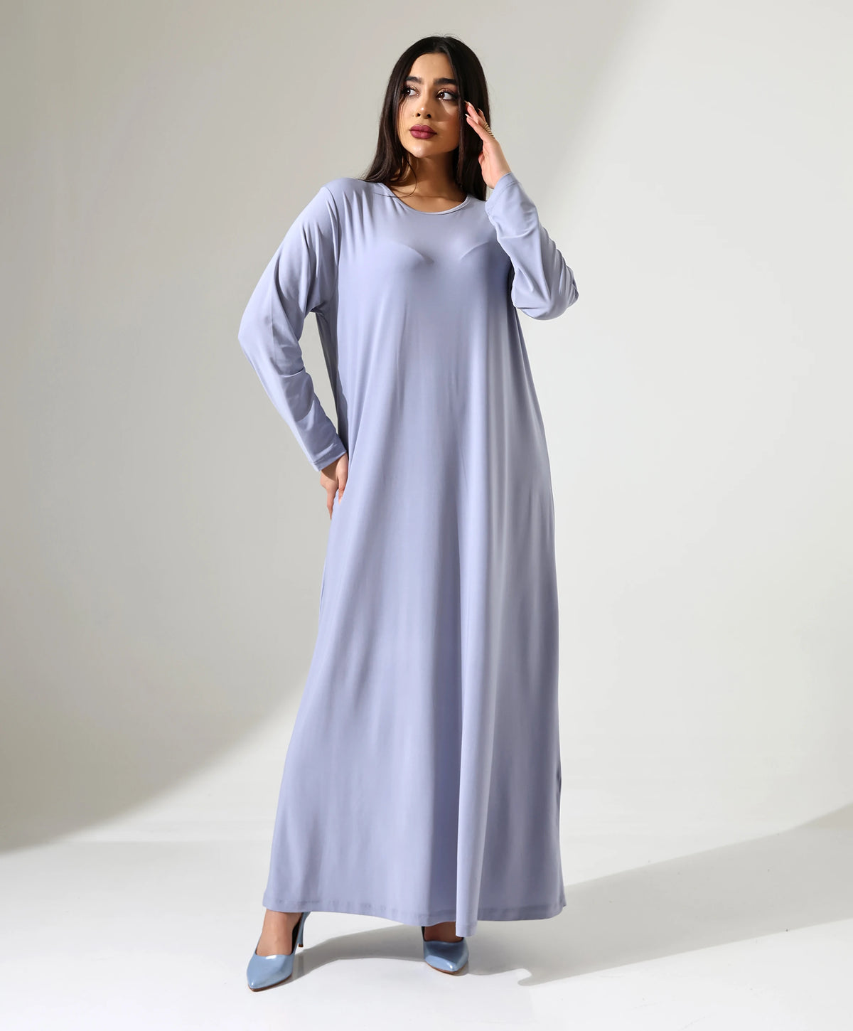 Langes Stretch-Kleid