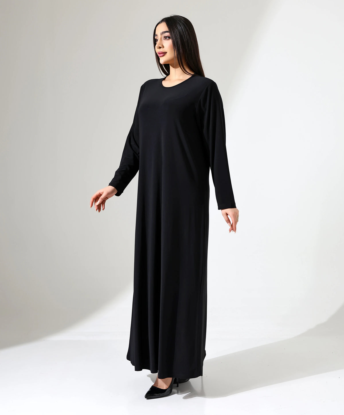 Langes Stretch-Kleid
