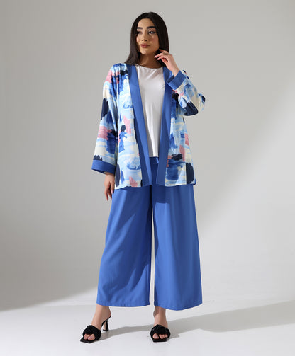 Aquarell Kimono Dreiteiler