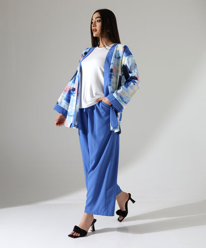 Aquarell Kimono Dreiteiler