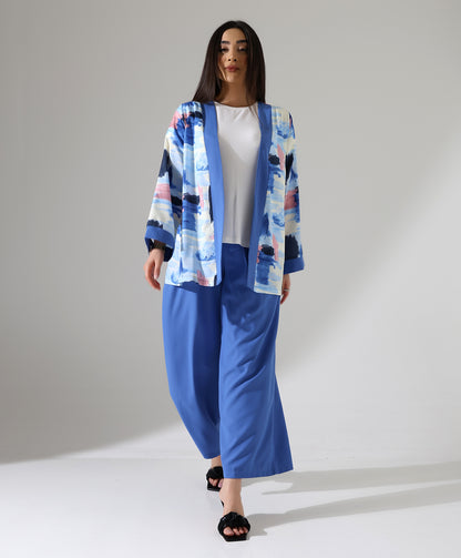 Aquarell Kimono Dreiteiler