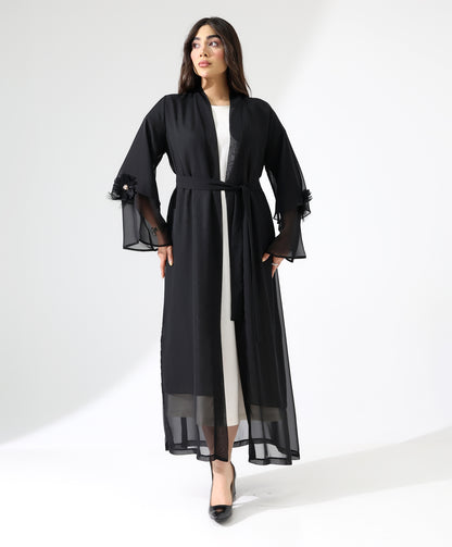 Leichte transparente Chiffon-Jacke