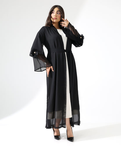 Leichte transparente Chiffon-Jacke