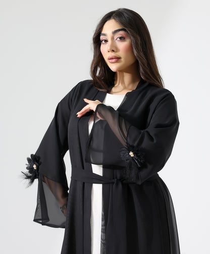 Leichte transparente Chiffon-Jacke
