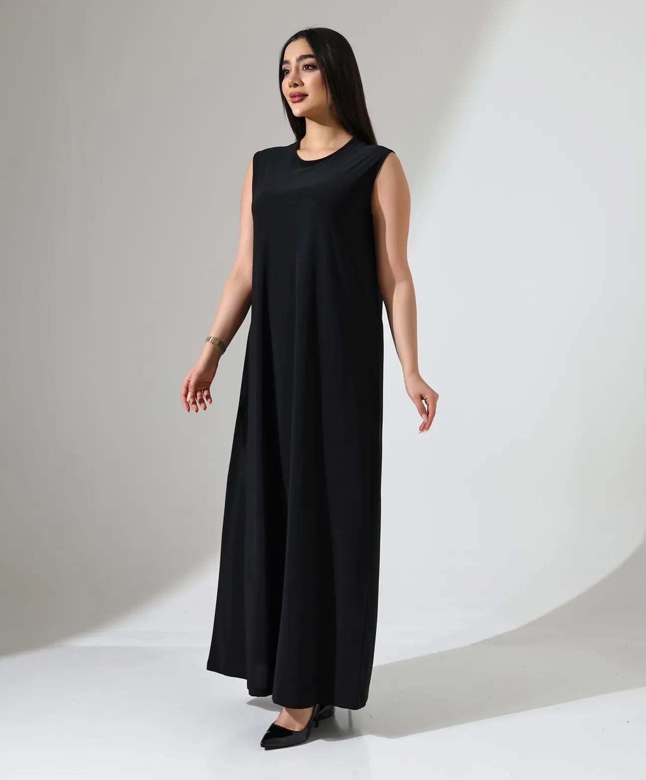 Ärmelloses Stretch-Kleid