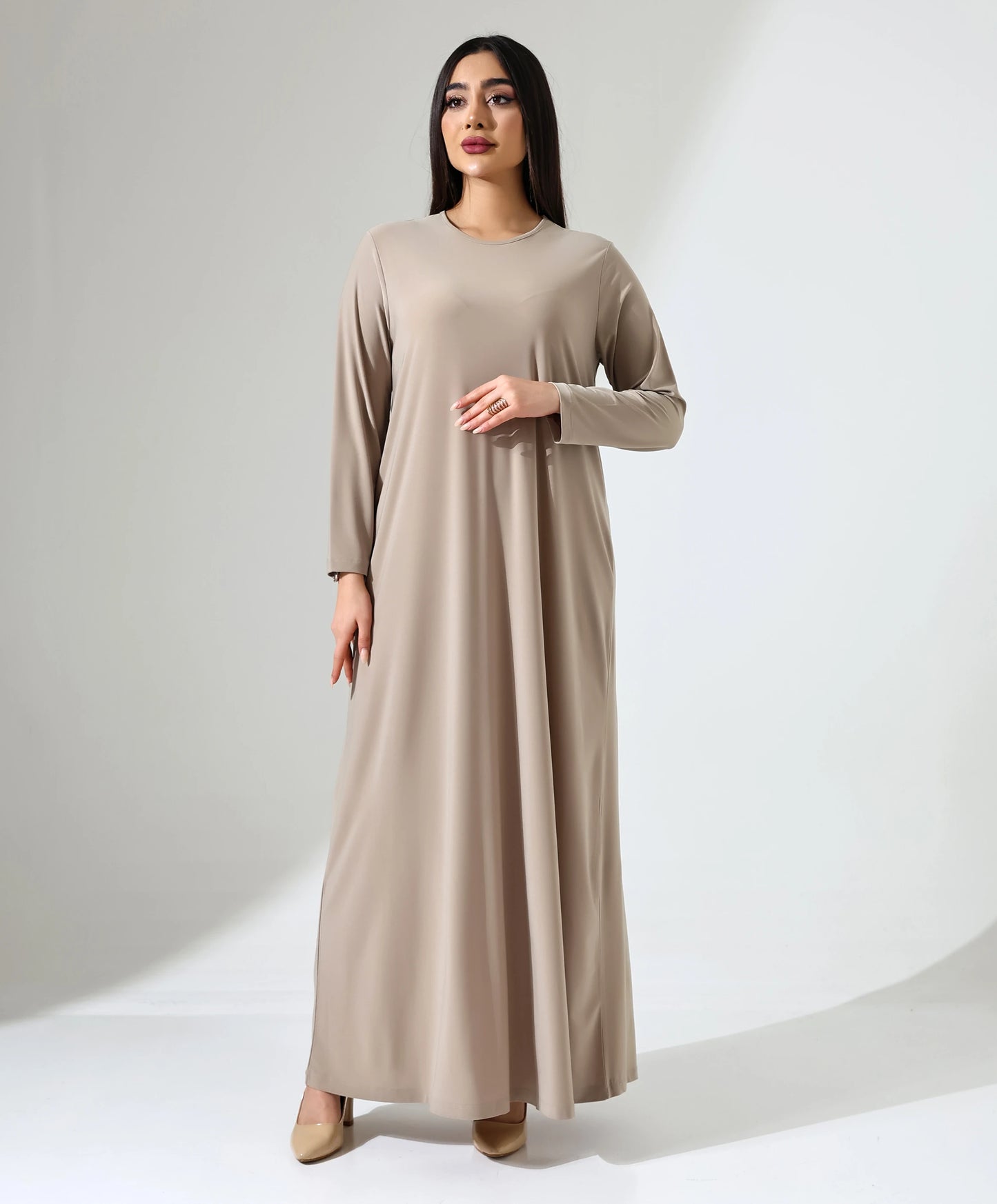 Langes Stretch-Kleid
