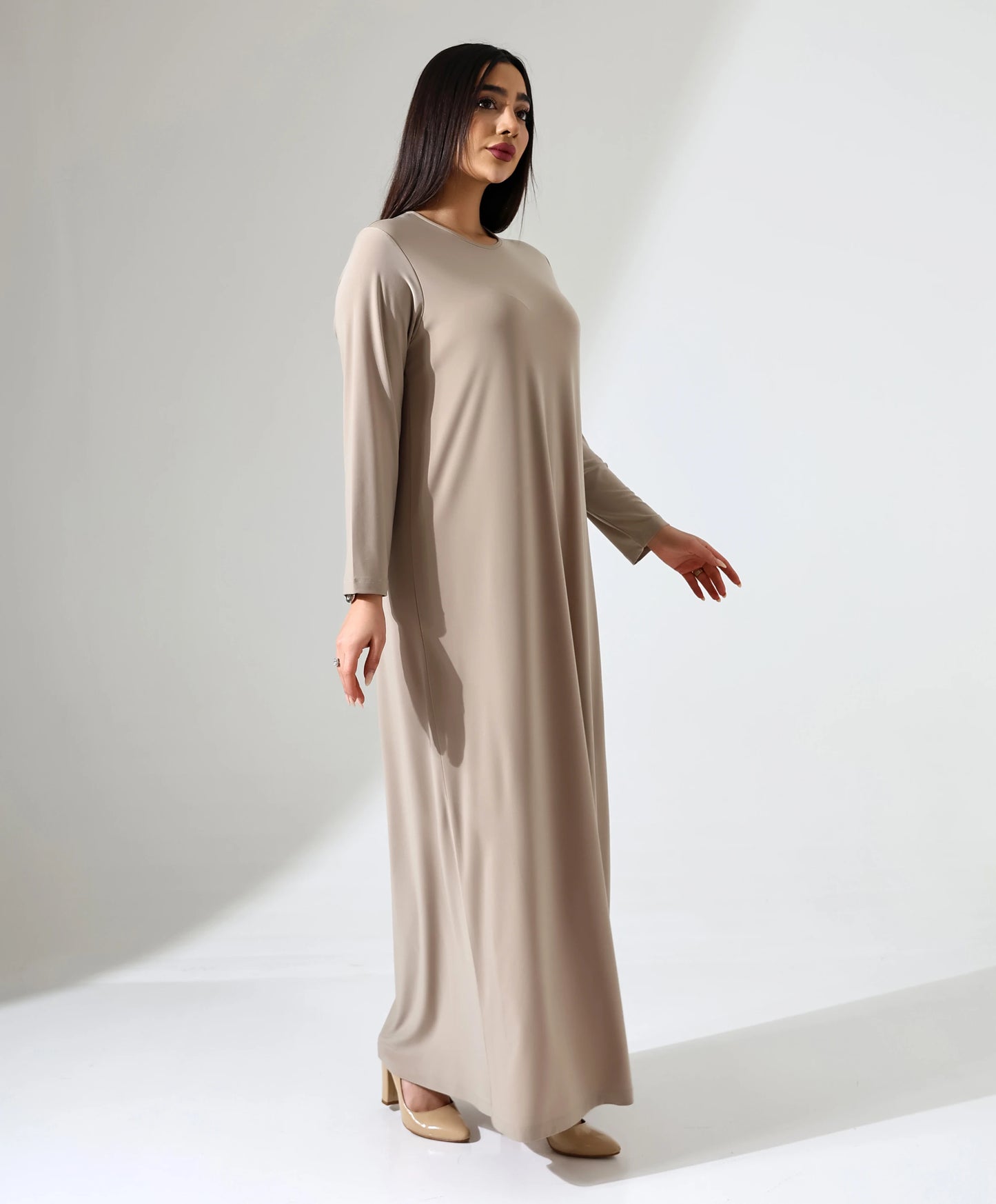 Langes Stretch-Kleid
