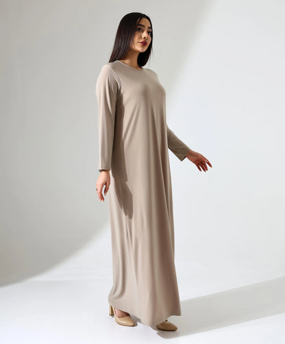Langes Stretch-Kleid