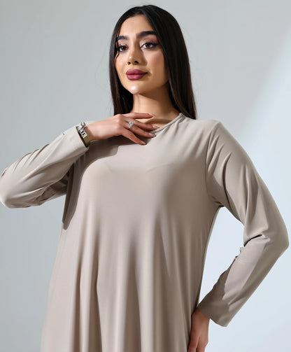 Langes Stretch-Kleid