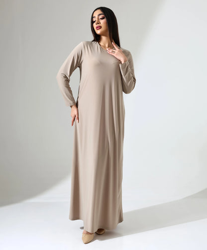 Langes Stretch-Kleid