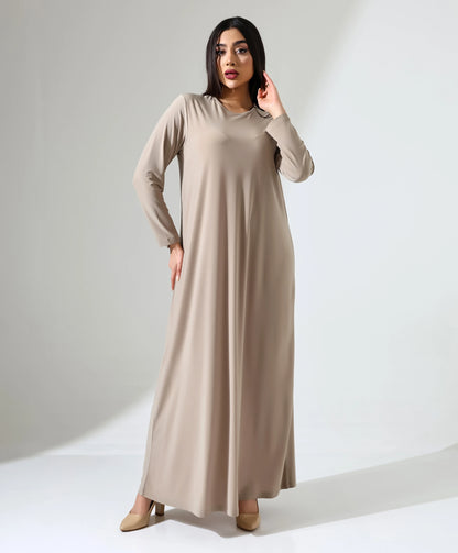 Langes Stretch-Kleid