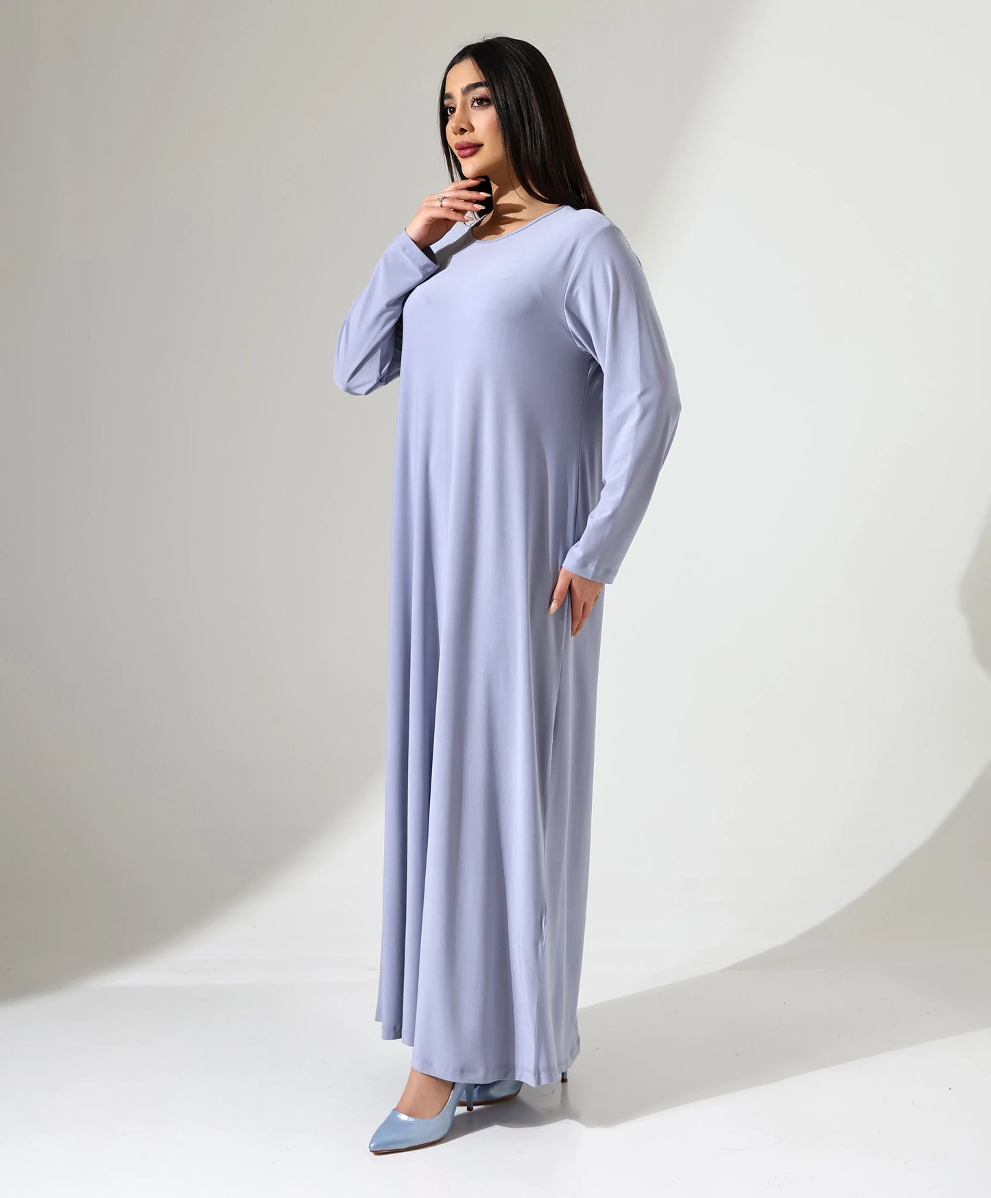 Langes Stretch-Kleid