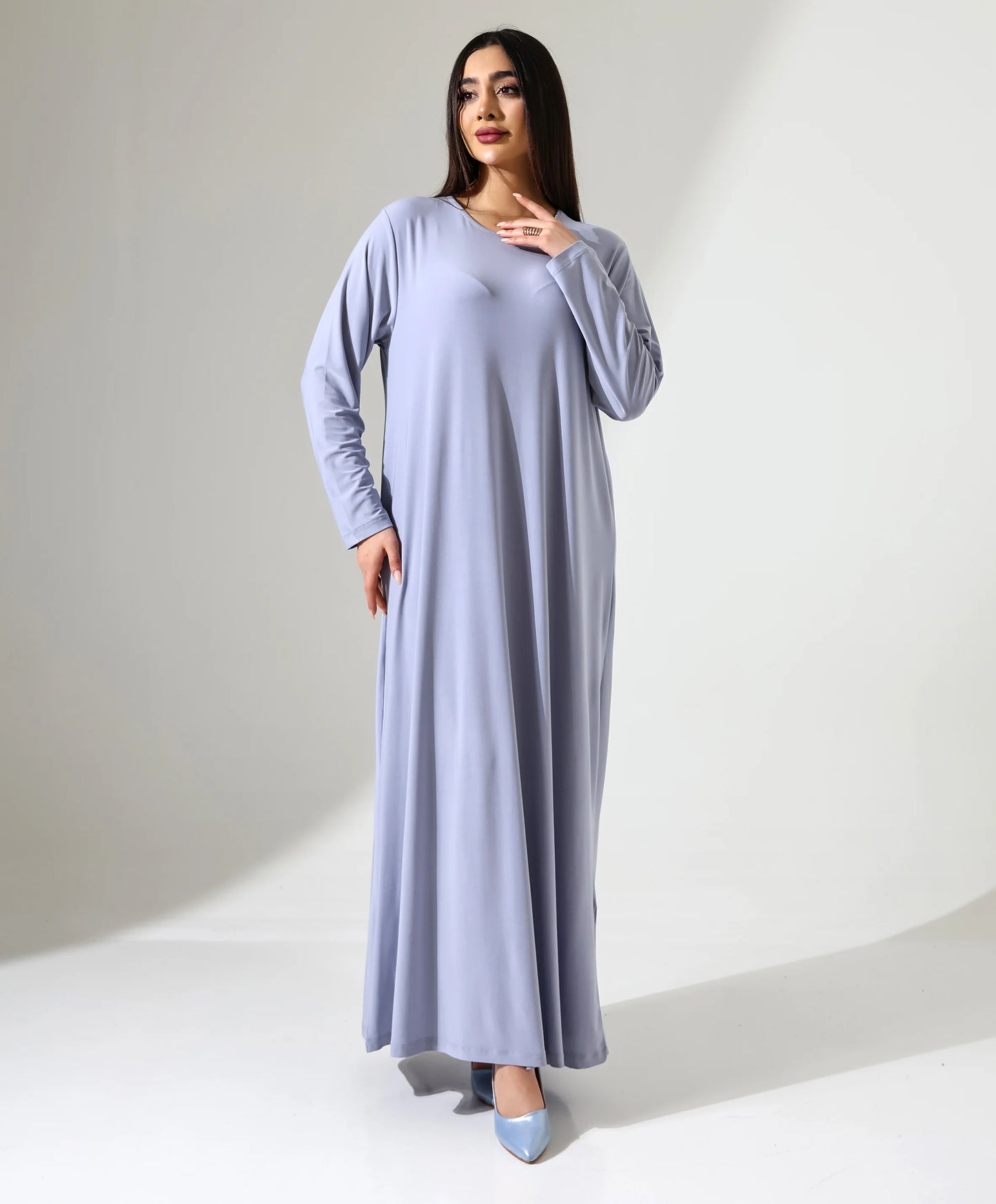 Langes Stretch-Kleid