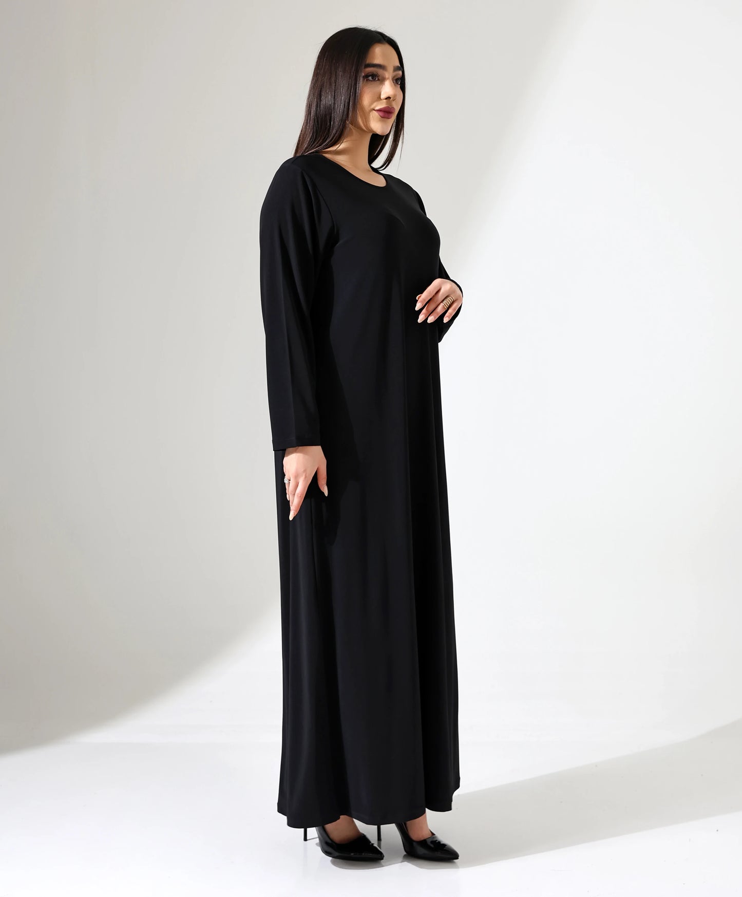 Langes Stretch-Kleid