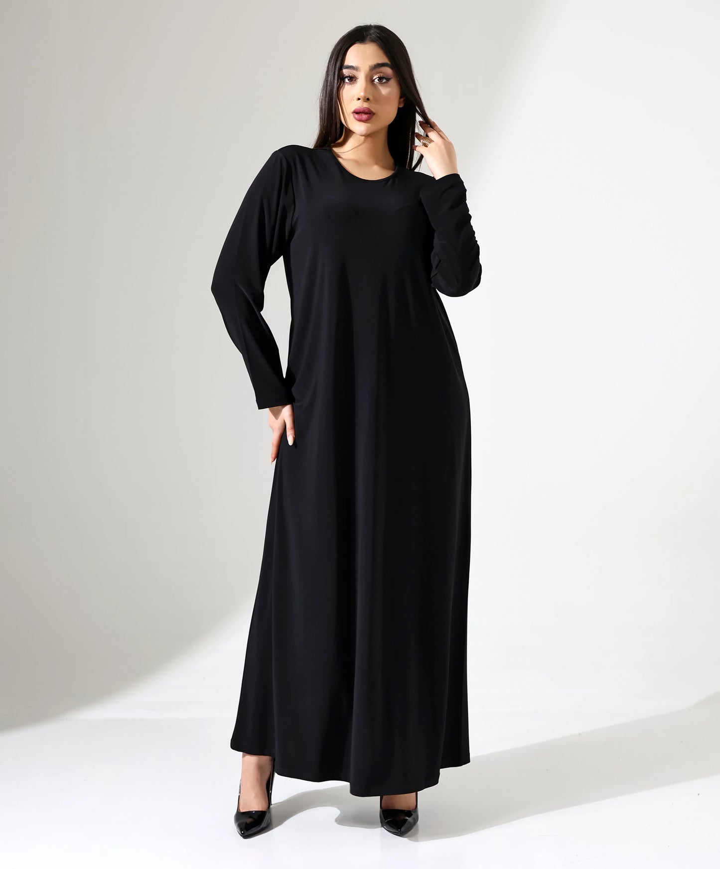 Langes Stretch-Kleid