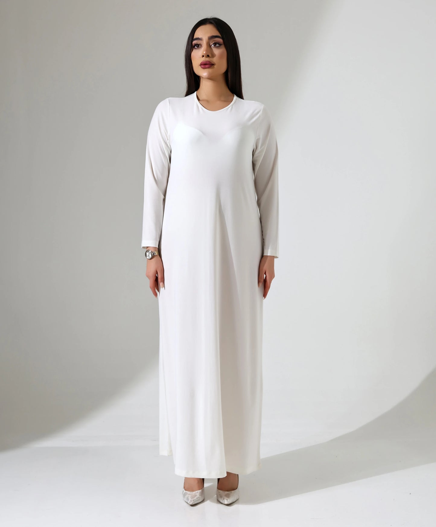 Langes Stretch-Kleid
