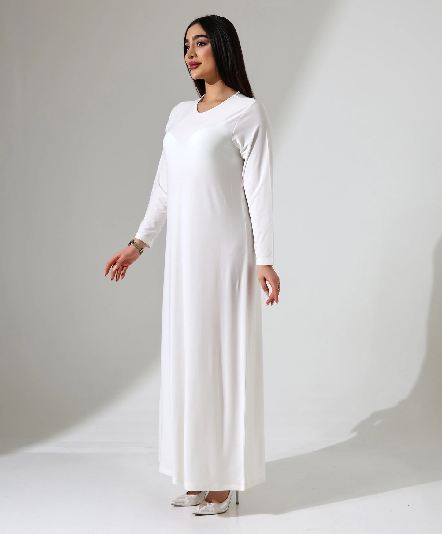 Langes Stretch-Kleid